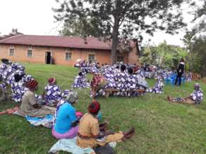 Grandmothers Receiving Training