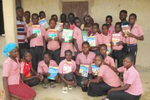 Blessing and her classmates