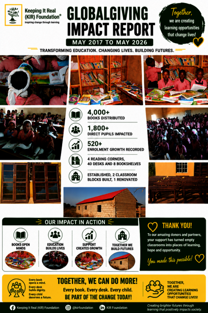 GLOBALGIVING IMPACT REPORT FROM MAY 2017 T0 2026