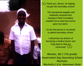 Global Giving  Picture for May Report