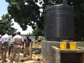 An EPAfrica water project in progress