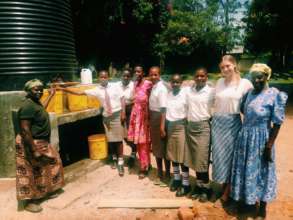 The completed Water Project at St Elizabeth Bumia