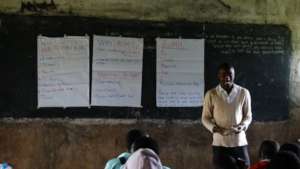 Patrick Tusiime, our health coordinator