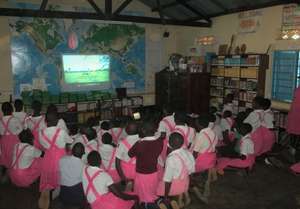 Girl Rising Film at Kigarama School