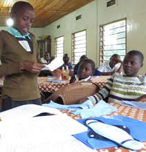 Learning how to use sanitary pads