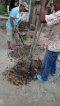 Pacho and neighbors on site