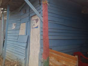 Facade of Pacho's actual house