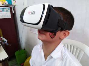 Virtual reality on Technology Day