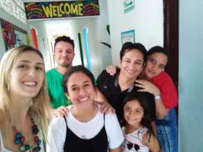 Our volunteer was forced to return to the USA