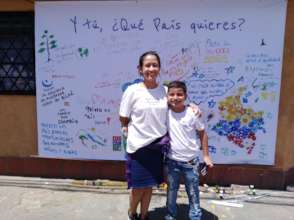 Messages of peace from Colombian children