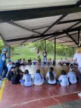 Camping reinforces team work and collaboration