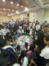 Activities during the leadership camp