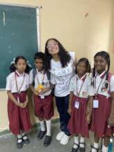 Visiting a community school in Dharavi