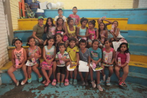 Group with community leader