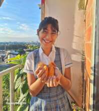 Home-grown corn!