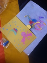 They loved their art projects!