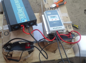 Some equipment pre-installation layout