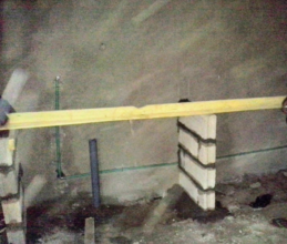 Plumb lines for water supply and drainage