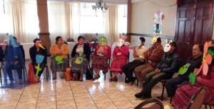 ArtCorps workshop participants