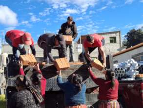 Distribution of materials
