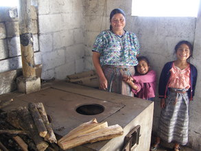 Cristina and her family.