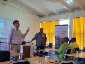 Classroom training for RADA extension agents