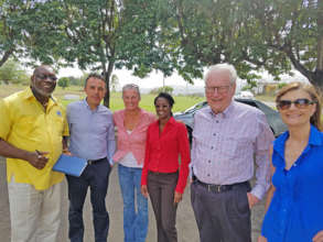 INMED team meets with HEART on aquaponics project
