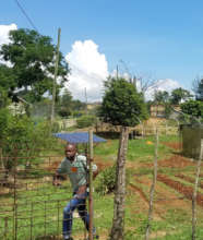 Marcus Sewell checks out possible site at Dinthill