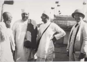 Buchman with Mahatma Gandhi