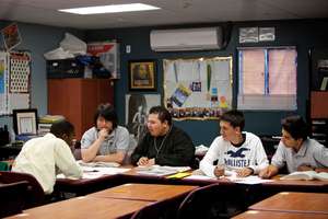 Mentors are role models of college success.