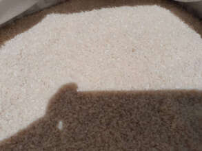 Milled rice.
