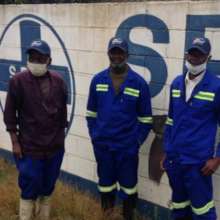 The good men we support, our permanent staff