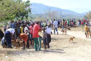 Over 600 vaccinated on the first out reach alone