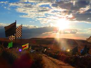 Sun sets on the Blue Cross 500 km Ultra Event.