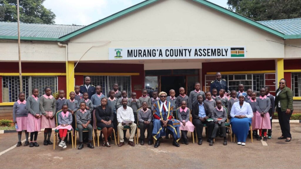 County Assembly visit for Grades 4, 5 and 6