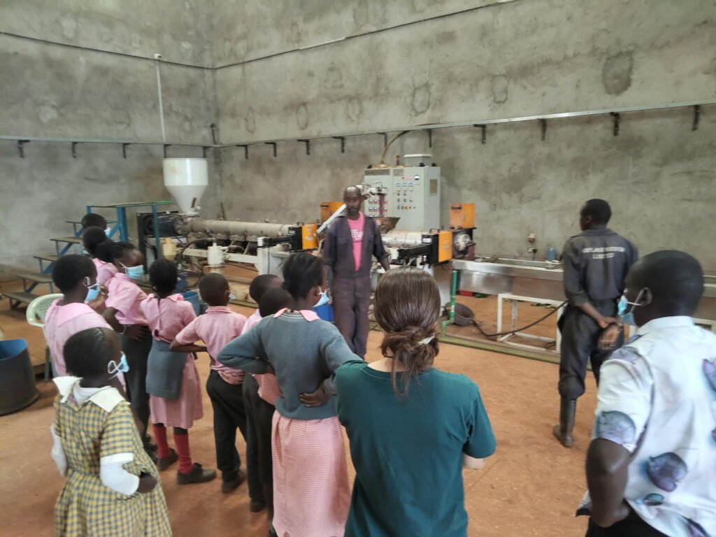 Visit to recycling plant