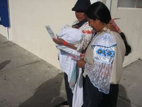 Indigenous women of la Coordinadora de Mujeres