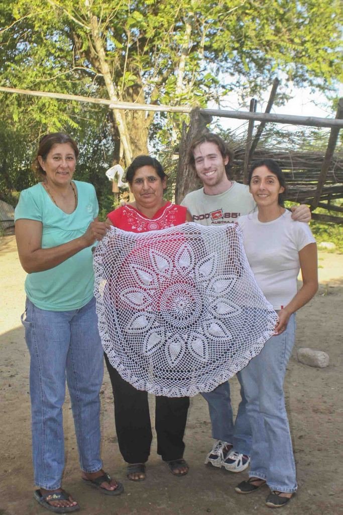 Teaching handcrafts to 20 women in Argentina