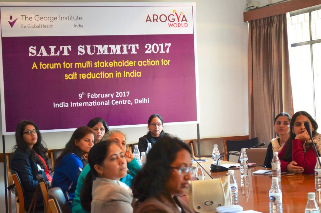 Sensitize 15000 children to reduce salt in India