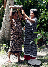 Villagers collaborate to build system