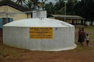 Existing rainwater structure