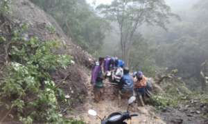 Treacherous travel conditions faced by our CHWs