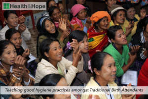 Teaching good hygiene practices amongst TBAs