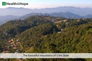 The beautiful mountains of Chin State