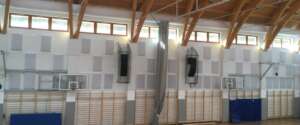 Gym sound system and acoustics