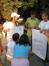One of the small projects: Teaching locals Spanish
