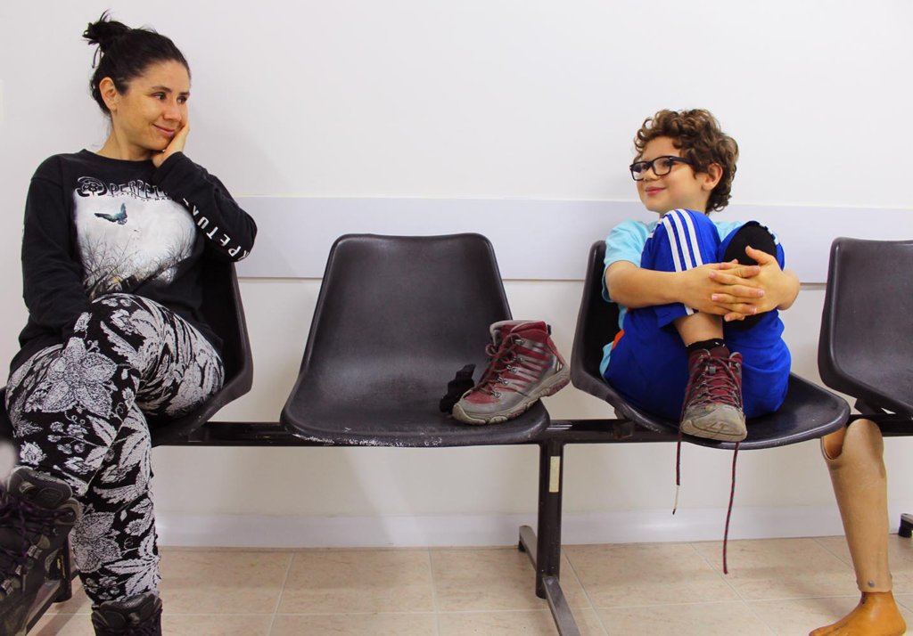 Sebastian Grew Up and Needs New Prosthesis