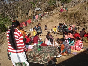 Meeting the Village Children
