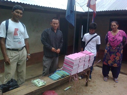 Volunteers and Donations at work!