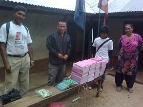 Volunteers and Donations at work!